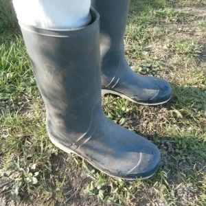 Botas de hule caña alta